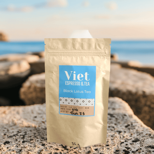 Lotus Infused Black Tea, 36 g (Loose Leaf) - Viet Espresso & Tea