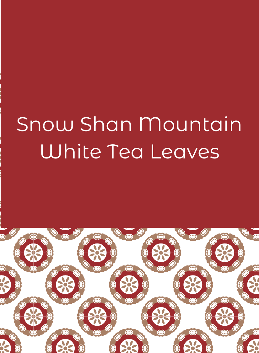 Snow Shan Mountain White Tea Leaves (36g)