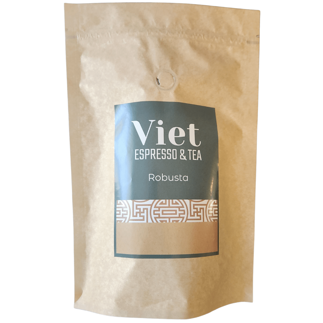 Robusta Dark Roast Espresso Coffee Beans 3/4 lb - Viet Espresso & Tea
